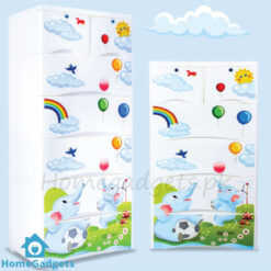 Phoenix Baby Drawer Storage Organizer 4+2 - White Elephant