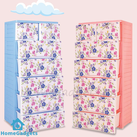 Phoenix Tulip Drawer Storage Organizer 5+2 1 Phoenix Tulip Drawer Storage Organizer 5+2