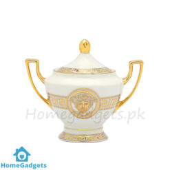Versace European Bone China Tea Set 15 Pcs - White