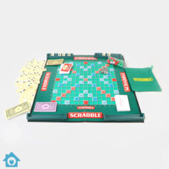 2 In 1 Monopoly With Scrabble Game