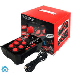 4-In-1 Retro Arcade Station Usb Wired Rocker Fighting Stick Game Joystick Controller