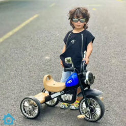 Children Tricycle with Front LED Lights