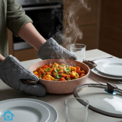 Falez Granite Ceramic Non Stick Cookware Set 9 Pcs – Made in Turkey 7 Falez Granite Ceramic Non Stick Cookware Set 9 Pcs