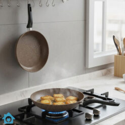 Falez Granite Non Stick Cookware Set 9 Pcs – Made in Turkey 7 Falez Granite Non Stick Cookware Set 9 Pcs