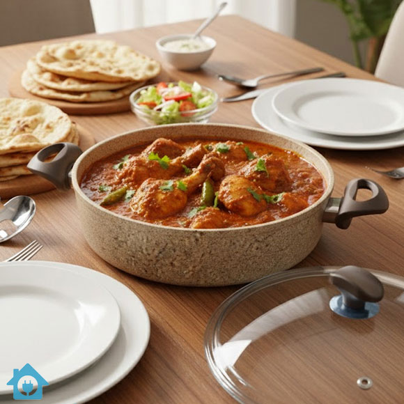 Falez Granite Non Stick Cookware Set 9 Pcs – Made in Turkey 5 Falez Granite Non Stick Cookware Set 9 Pcs – Made in Turkey