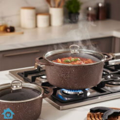 Falez Premium Granite Non Stick Cookware Set 9 Piece – Made in Turkey 7 Falez Premium Granite Non Stick Cookware Set 9 Piece