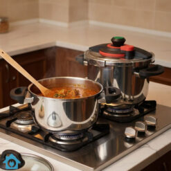 Falez Stainless Steel Pressure Cooker Set 6L & 9L