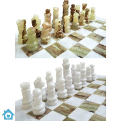 Handmade Marble Chess Board Game Set