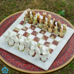 Handmade Marble Chess Board Game Set