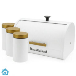 HausRoland Luxe Bread Box & Jars Set