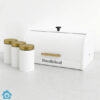 HausRoland Luxe Bread Box & Jars Set