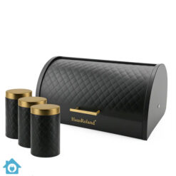 HausRoland Luxe Bread Box & Jars Set