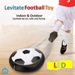 Hover Football Goal Soccer Ball Set 2 Goals Gift Football Disk Toy LED Light Indoor Football Sport Games