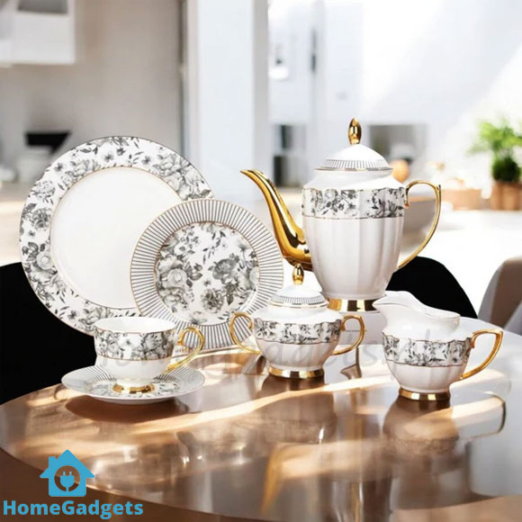 Johnson Brothers Luxury Tea Set 24 Pieces - DS012 2 Johnson Brothers Luxury Tea Set 24 Pieces - DS012