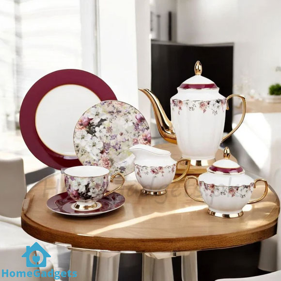 Johnson Brothers Luxury Tea Set 24 Pieces - DS402 2 Johnson Brothers Luxury Tea Set 24 Pieces - DS402