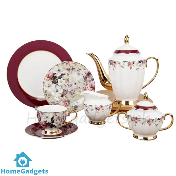 Johnson Brothers Luxury Tea Set 24 Pieces - DS402 1 Johnson Brothers Luxury Tea Set 24 Pieces - DS402