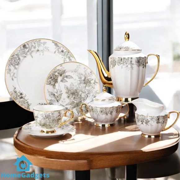 Johnson Brothers Luxury Tea Set 24 Pieces - DSA056 2 Johnson Brothers Luxury Tea Set 24 Pieces - DSA056