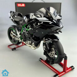 Kawasaki Ninja 500 H2R Die Cast Spray 1:6 Racing Motorcycle with Light Sound