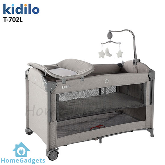 Kidilo Bedside Playpen T-702L – Baby Rocking Bed in Pakistan 3 Kidilo Bedside Playpen Baby Rocking Bed T-702L