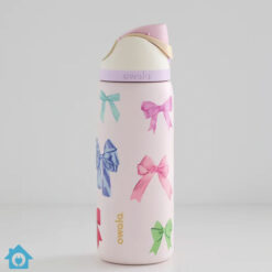Owala FreeSip Bow Water Bottle 32oz - Multicolor Pink Bows