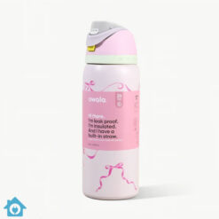 Owala FreeSip Bow Water Bottle 32oz - Pink Bows