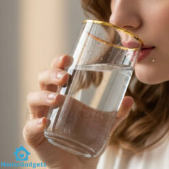 Pasabahce Glass Water Set Golden Line 7 Pcs