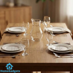 Pasabahce Glass Water Set Golden Line 7 Pcs