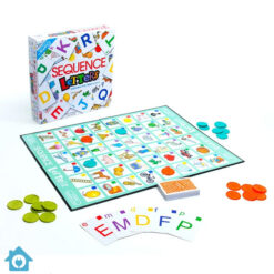 Sequence Letters Board Game for Kids - Fun Learning Game