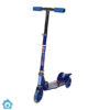 Spiderman 3 Wheel Metal Scooty with Light