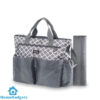 Tinnies Baby Diaper Bag Grey