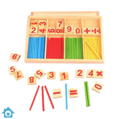 Wood Educational Number Math Calculate Game Toy