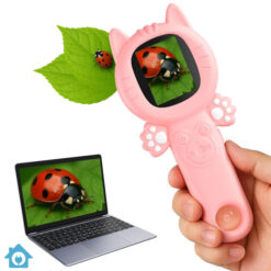 2 in 1 Microscope Camera for Kids