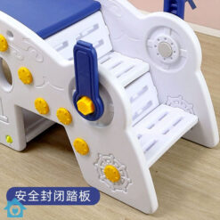 5 in 1 Kids Indoor Slide Seesaw – Study Table & Basketball Game 15 5 in 1 Kids Indoor Play Set