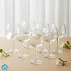 Bubble Round Glass Tumbler Set of 6