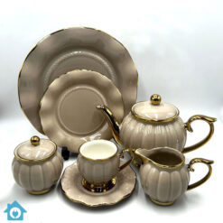 Cappuccino Ridge Bone China Tea Set