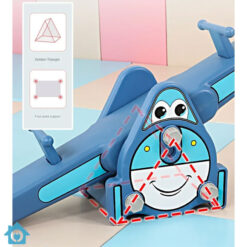 Children Double Rocker Plane Seesaw