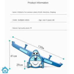 Children Double Rocker Plane Seesaw