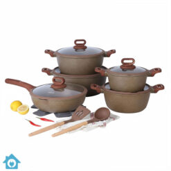 Donnor Non-Stick Cookware Set 15 Pcs