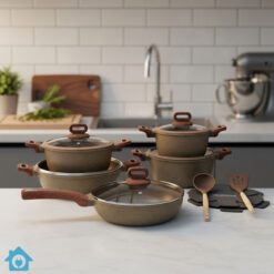 Donnor Non-Stick Cookware Set 15 Pcs