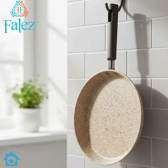 Falez Non-Stick Granite Crepe Pan 24cm – Premium Turkish Crepe Pan Made in Turkey 1 Falez Non-Stick Granite Crepe Pan 24cm