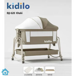 Kidilo Portable Baby Cot Crib With Canopy BJJ-628