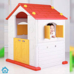 Kids Playhouse with Slide Table Chairs