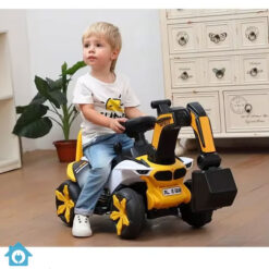 Kids Ride-On Bulldozer Electric Digger Tractor Car