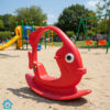 Kindergarten Children’s Rocking Fish Seesaw