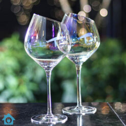 Luxrify Iridescent Wine Glass Set of 6