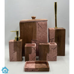 Modern Resin Made Bathroom Accessories Set