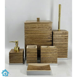Modern Resin Made Bathroom Accessories Set