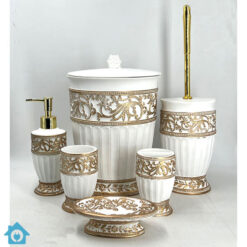 Modern Resin Made Bathroom Accessories Set