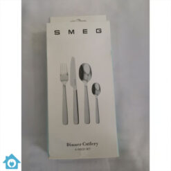 SMEG Stainless Steel 4 Piece Cutlery Set – European Style Premium Tableware (1 Set) 7 SMEG Stainless Steel 4 Piece Cutlery Set