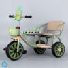 Two Seater Kids Pedal Tricycle with Metal Frame